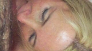 Homemade British MILF Gangbang Threesome