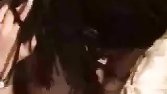 Interracial MILF Gangbang Threesome with Dreadlocked BBC