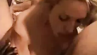 Interracial MILF Gangbang Threesome with Dreadlocked BBC