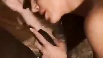 Interracial MILF Gangbang Threesome with Dreadlocked BBC