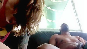 Interracial Threesome with BBC and Two Horny White Sluts