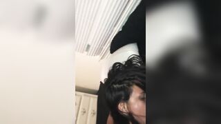 Wife Thrilling 3Some with BBC & Hubby Double Facial Cumshot