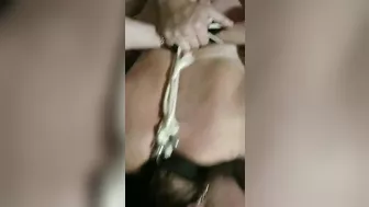 Amateur Threesome with BDSM & Spitroasting