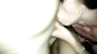 Wife Wild Threesome with Double Deepthroat and Cuckold Hubby Wife Wild Threesome with Double Deepthroat and Cuckold Hubby