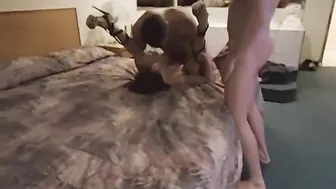 Chubby & Insatiable Wife Threesome with Strangers - Homemade Amateur Porn