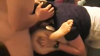 Amateur Threesome Anal Sex with MILF Swingers