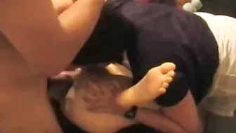 Amateur Threesome Anal Sex with MILF Swingers