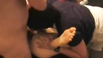 Amateur Threesome Anal Sex with MILF Swingers