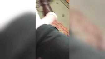 Amateur Homemade Threesome with Wife and Cuckold Husband