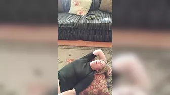 Amateur Homemade Threesome with Wife and Cuckold Husband