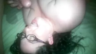 Wild Swinger Wife Gets Cumshot Facial in Interracial Group Gangbang