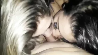 Heavenly Threesome - Two Girls and one cock