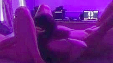 Wife Bisexual Threesome with Hubby and Female friend