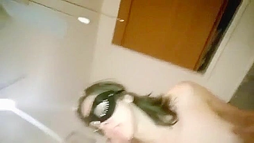 Bisexual Wife Thrilling Threesome with Friend