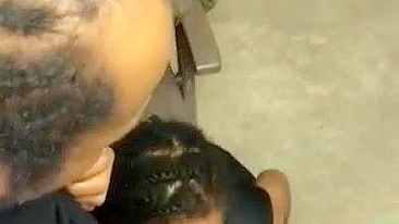 Black Slut Threesome Blowjob Amateur Homemade Porn