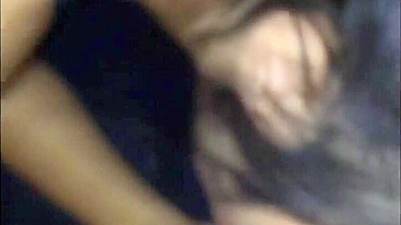 Asian Slut Thrilling Gangbang with Two Dudes in Homemade Porn