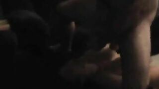 Wild Wife Gets Gangbanged in Homemade Threesome