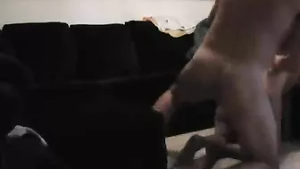 Wild Wife Gets Gangbanged in Homemade Threesome