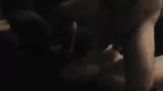 Wild Wife Gets Gangbanged in Homemade Threesome