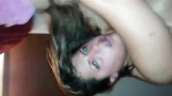 Kinky Wife Threesome with BBC & Hubby with Small Dick