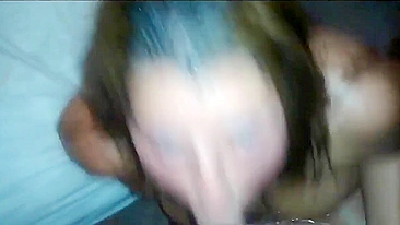 Kinky Wife Threesome with BBC & Hubby with Small Dick