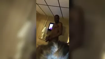 Interracial Gangbang with Big Black Cocks - Homemade Amateur Threesome