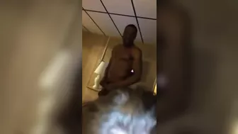 Interracial Gangbang with Big Black Cocks - Homemade Amateur Threesome