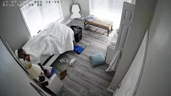 Hidden Cam - caught wife masturbating, fucking herself with a hairbrush