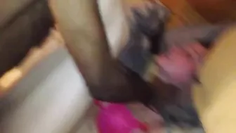 Amateur Swingers' Homemade Threesome with Blowjobs and Tag-Team Fucking Amateur Swingers' Homemade Threesome with Blowjobs and Tag-Team Fucking