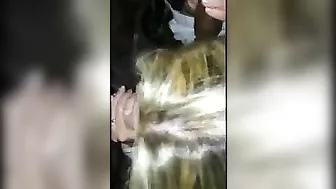 Interracial Wife Swallows Hubby BBC & Cums with BF in Homemade Threesome Interracial Wife Swallows Hubby BBC & Cums with BF in Homemade Threesome