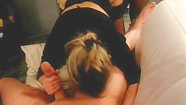 Interracial Swinger Wife Gets Gangbanged by BBC and Cuckolds Hubby