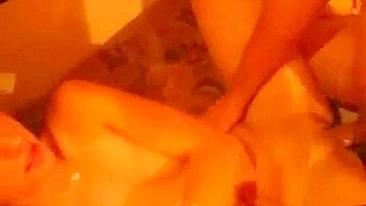 Petite Skinny Teens' Homemade Threesome FMM Gangbang