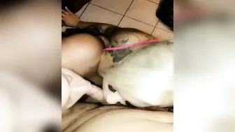 Blonde Threesome Creampie Amateur Group Sex Homemade