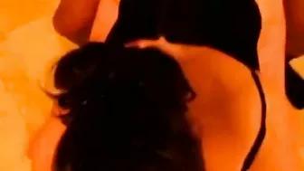 Interracial Gangbang with Big Black Cocks and Amateur Threesome