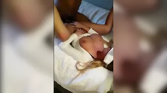 Interracial Swinger Hubby Films Wife Gangbang with Strangers in Hotel