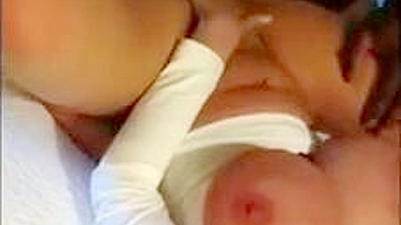 Interracial Swinger Hubby Films Wife Gangbang with Strangers in Hotel