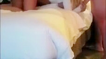 Interracial Swinger Hubby Films Wife Gangbang with Strangers in Hotel