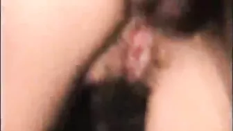 MILF Mom Anal Orgasm in Threesome Gangbang with Pantyhose and Moaning