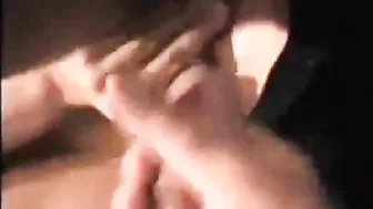 MILF Mom Anal Orgasm in Threesome Gangbang with Pantyhose and Moaning