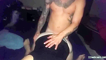 Blonde Busty Swinger Wife Threesome Fuckfest