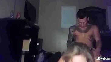 Blonde Busty Swinger Wife Threesome Fuckfest