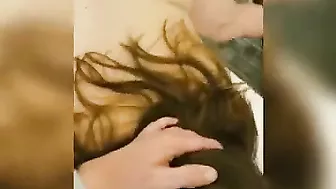 Amateur MILF Threesome Gangbang - Homemade Hardcore FMM Spitroast