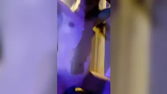 Amateur Blonde Threesome on New Year Eve