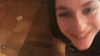 Amateur Brunette Gets Gangbanged by Big Black Cocks in Homemade Interracial Group Sex