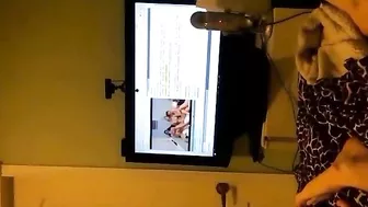 Blonde Wife Wild Threesome with Two Cocks & Double Facial