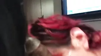 Interracial Threesome with Big Black Cocks and Sloppy Sucking