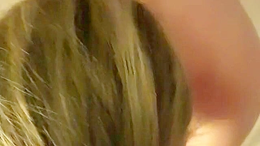 Interracial Amateur Threesome with Front & Back BBC Gangbang Slut