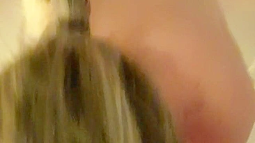 Interracial Amateur Threesome with Front & Back BBC Gangbang Slut