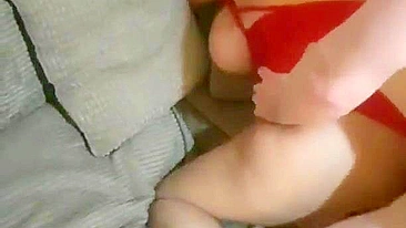 Amateur BBW Wife Gets Used & Fisted in Threesome