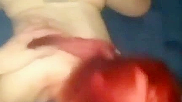 Amateur Redhead Spitroast Threesome Gangbang FMM Group Fuck Homemade